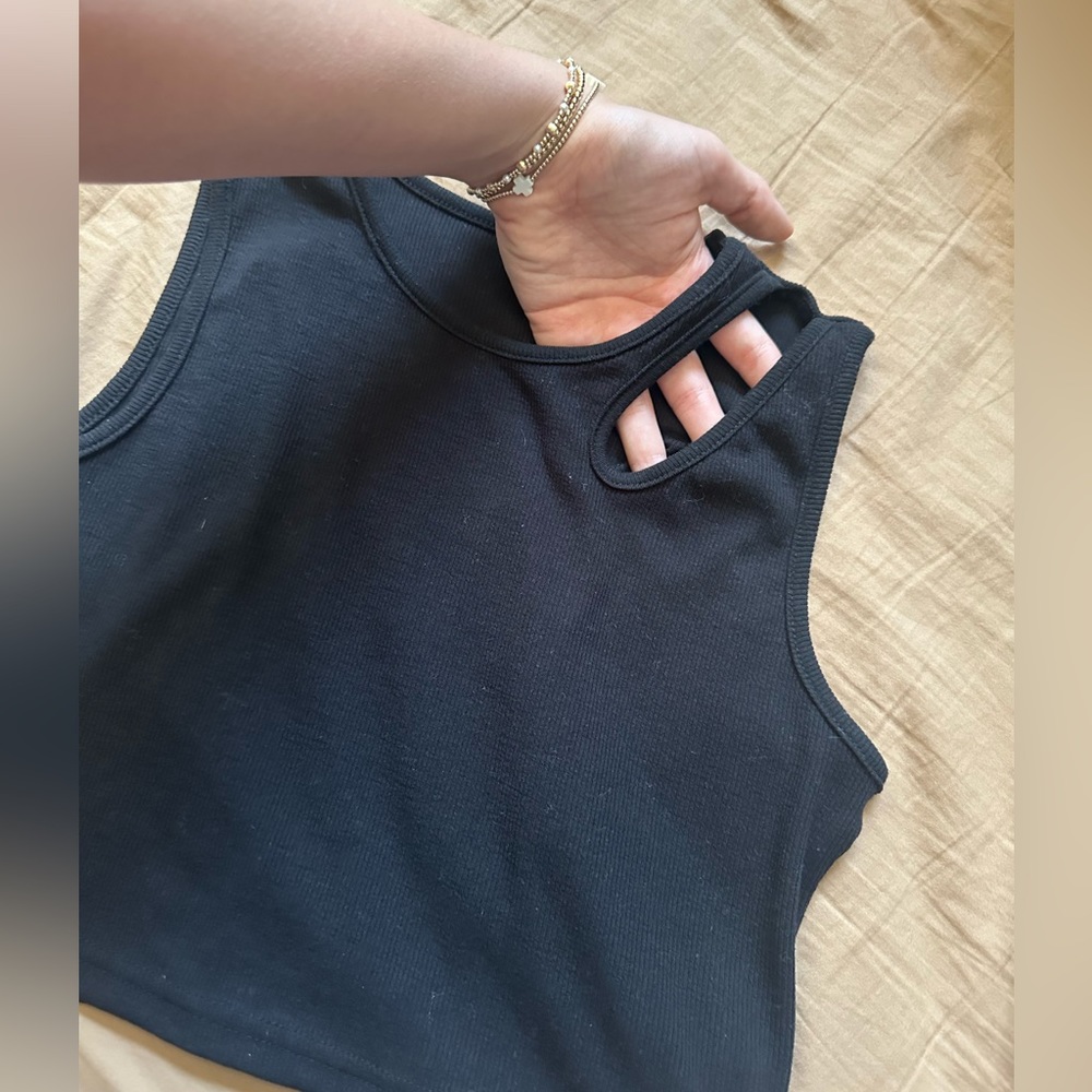 cutout crop tank